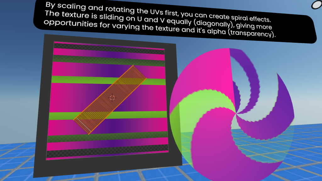 Animating Textures Using the UV Scroll Component - Part 3